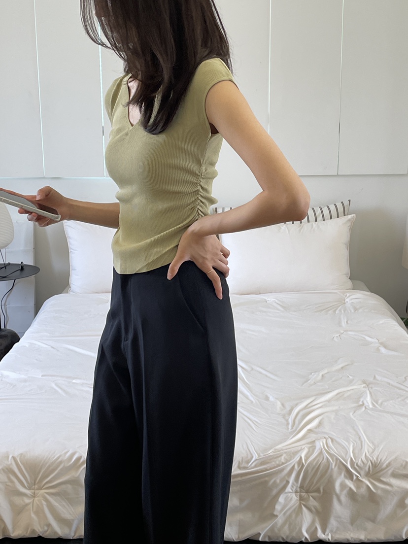 MAYBE&amp;CO韓國直郵㊣女士新品職業休閑時尚推薦熱賣T恤MAYBE&amp;COT恤