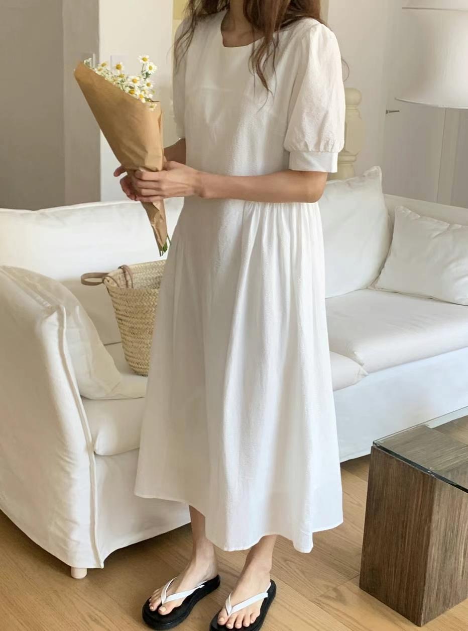 BLUSHER韓國直郵㊣女士新品真品25春夏推薦熱賣職業休閑連衣裙BLUSHER連衣裙