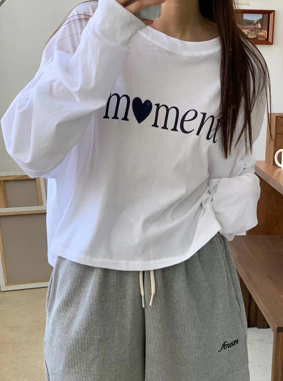 BLUSHER東大門㊣代購女士新品時尚推薦職業休閑熱賣長袖T恤BLUSHER長袖T恤