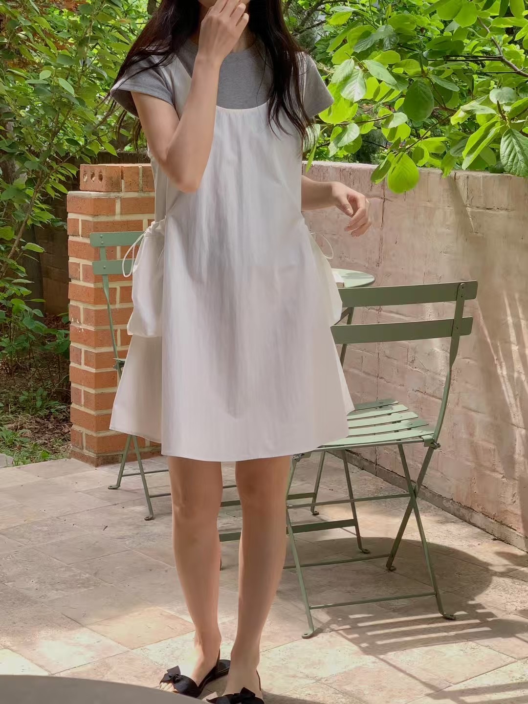 THE ZOA東大門㊣直郵女裝新品真品休閑人氣熱賣連衣裙口袋THE ZOA連衣裙