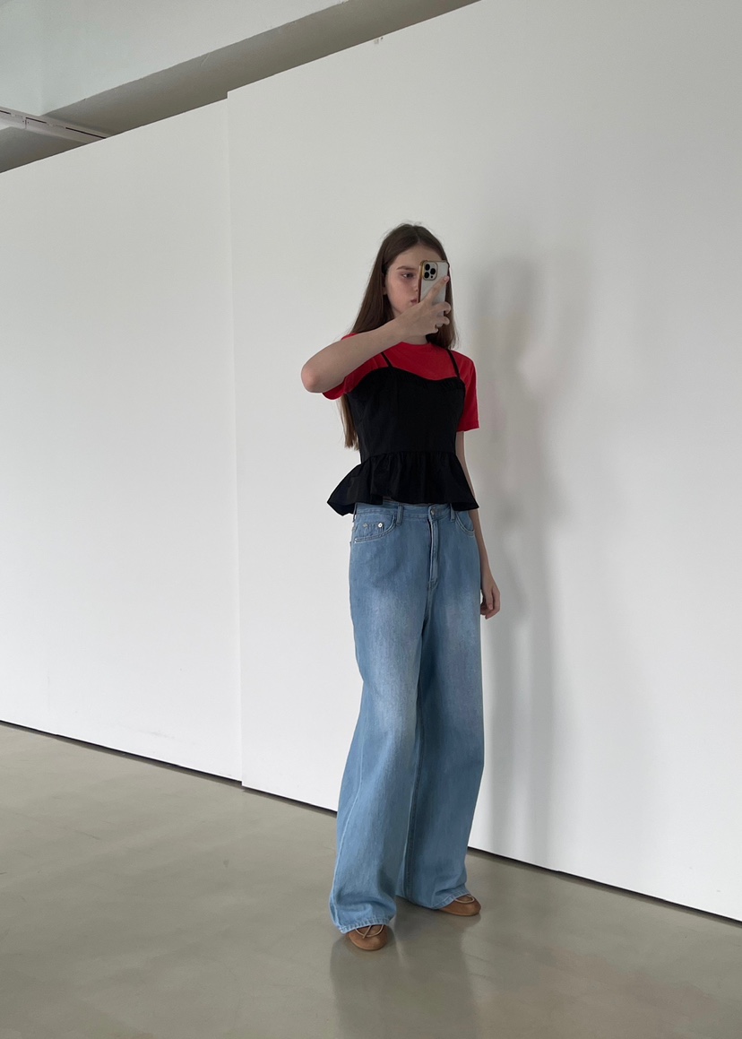 140 AVENUE東大門㊣實拍女裝新品人氣真品職業時尚吊帶背心140 AVENUE吊帶/背心
