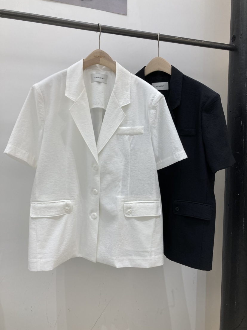 MOMENT東大門㊣直郵女士新款休閑職業25春夏真品時尚人氣夾克MOMENT/RECOVER夾克