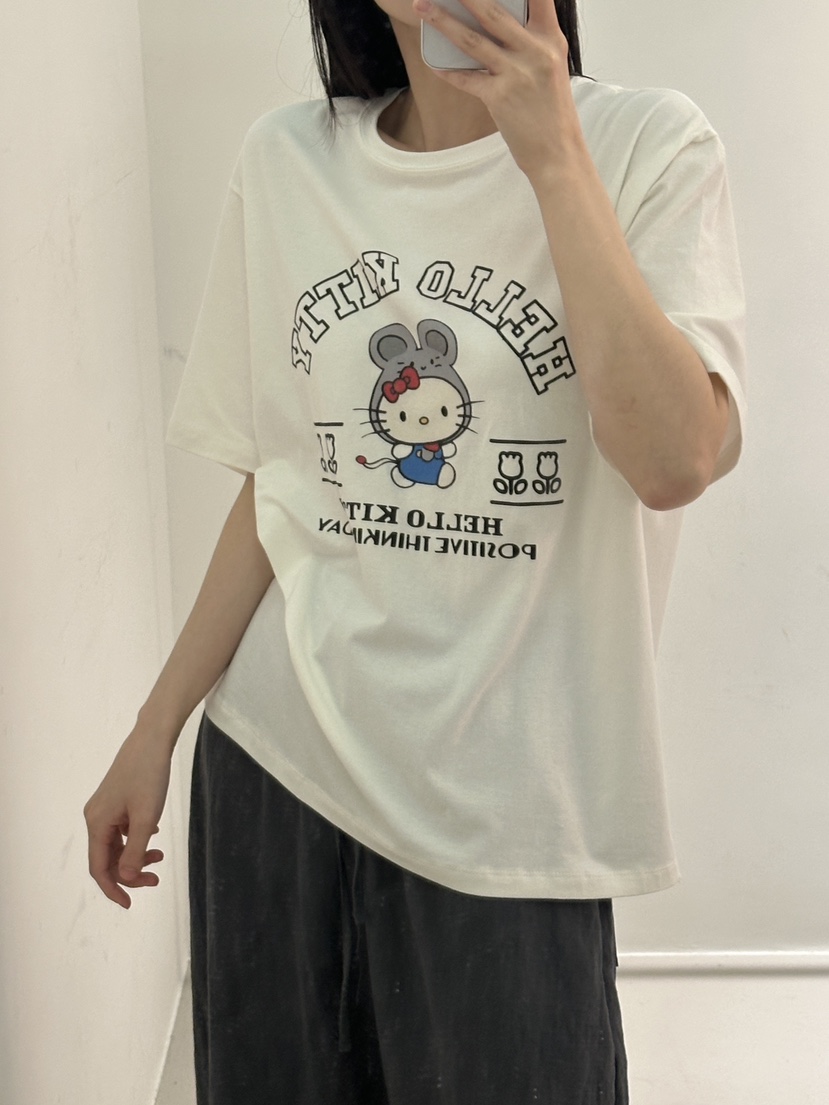 PEPPER-L東大門㊣直郵女士新款推薦職業休閑熱賣25春夏T恤PEPPERT恤