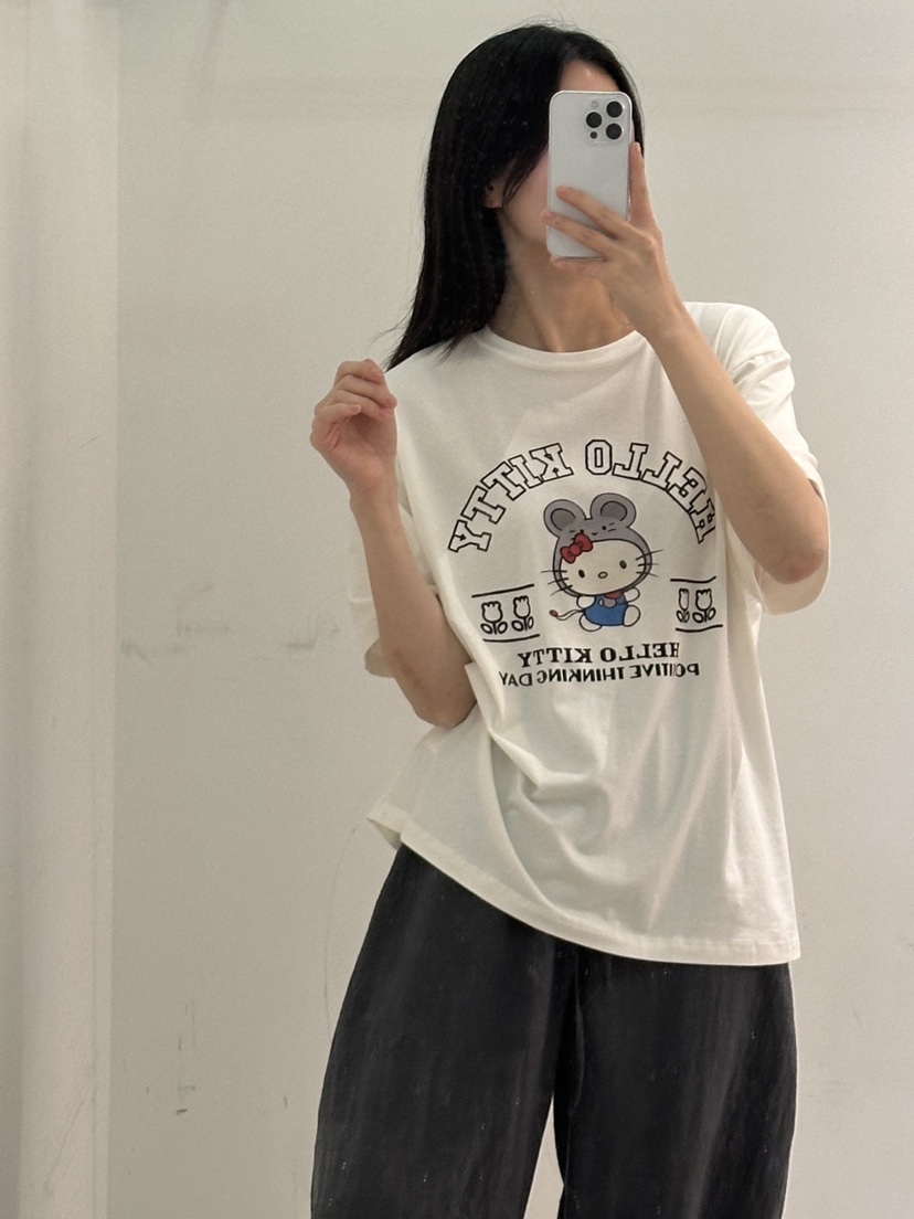 PEPPER-L東大門㊣直郵女士新款推薦職業休閑熱賣25春夏T恤PEPPERT恤
