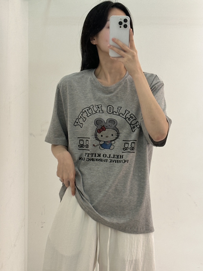 PEPPER-L東大門㊣直郵女士新款推薦職業休閑熱賣25春夏T恤PEPPERT恤