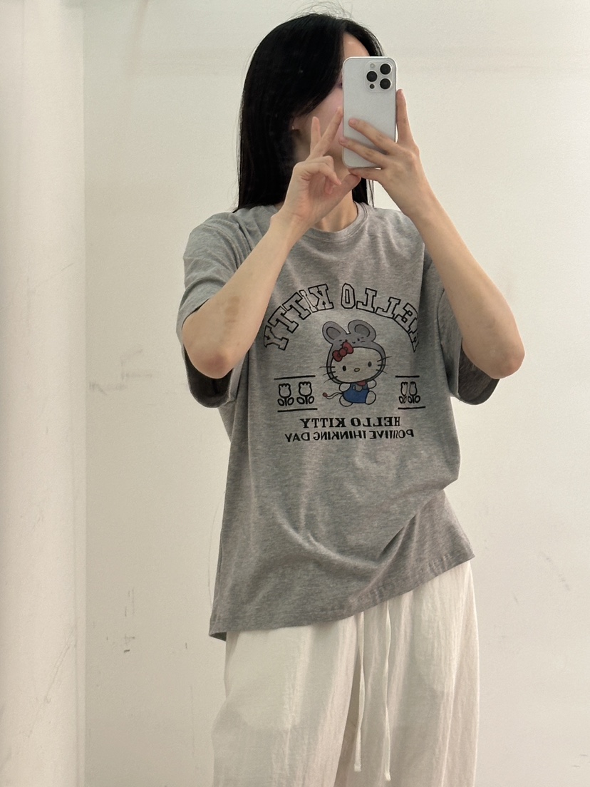 PEPPER-L東大門㊣直郵女士新款推薦職業休閑熱賣25春夏T恤PEPPERT恤
