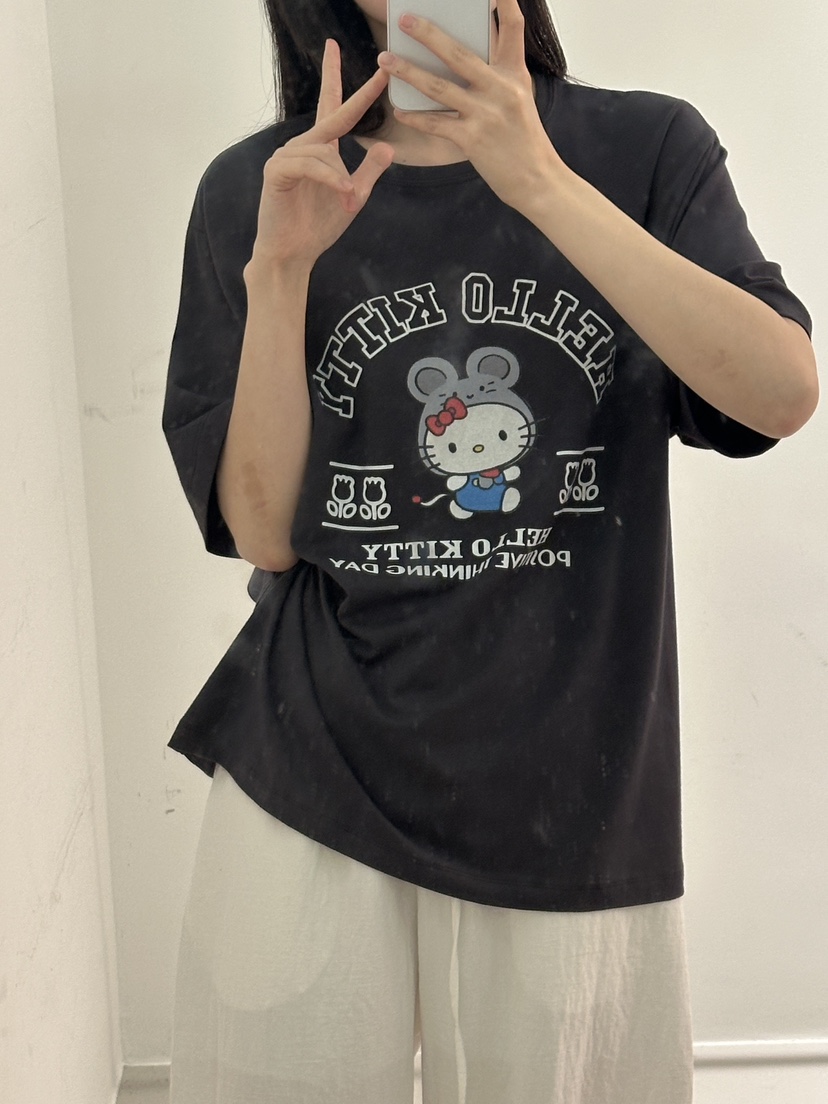 PEPPER-L東大門㊣直郵女士新款推薦職業休閑熱賣25春夏T恤PEPPERT恤