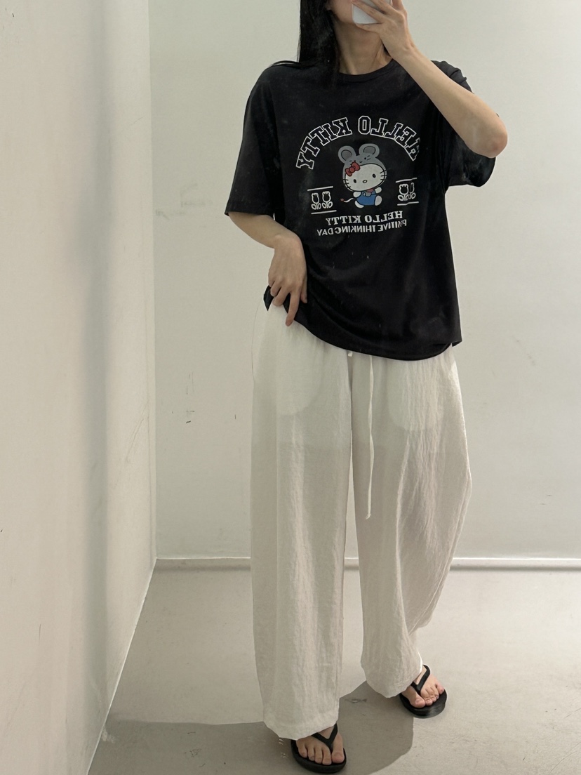PEPPER-L東大門㊣直郵女士新款推薦職業休閑熱賣25春夏T恤PEPPERT恤