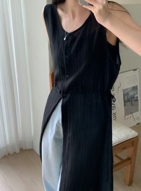 THE ZOA韓國代購㊣女士新款熱賣休閑人氣推薦時尚連衣裙天絲THE ZOA連衣裙