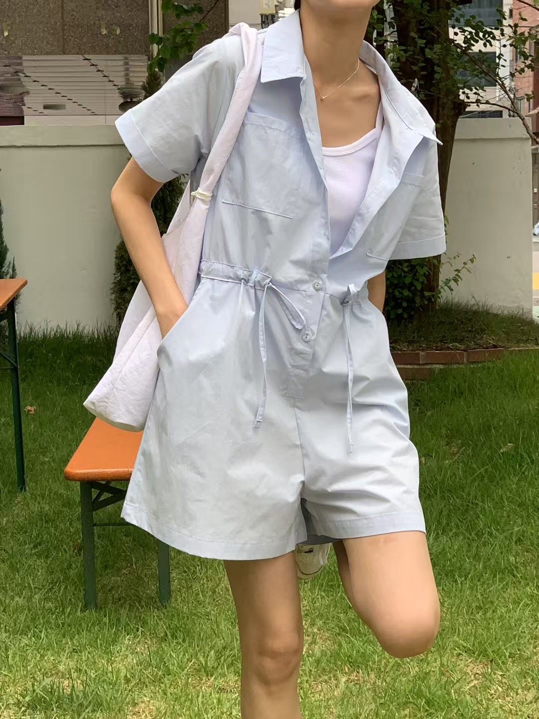 THE ZOA東大門㊣實拍女士新品時尚休閑真品熱賣職業連體褲THE ZOA連體褲