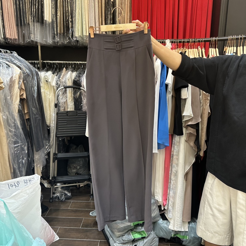 HERISH韓國直郵㊣女裝新款職業休閑真品人氣時尚熱賣休閑褲Herish休閑褲圖色1