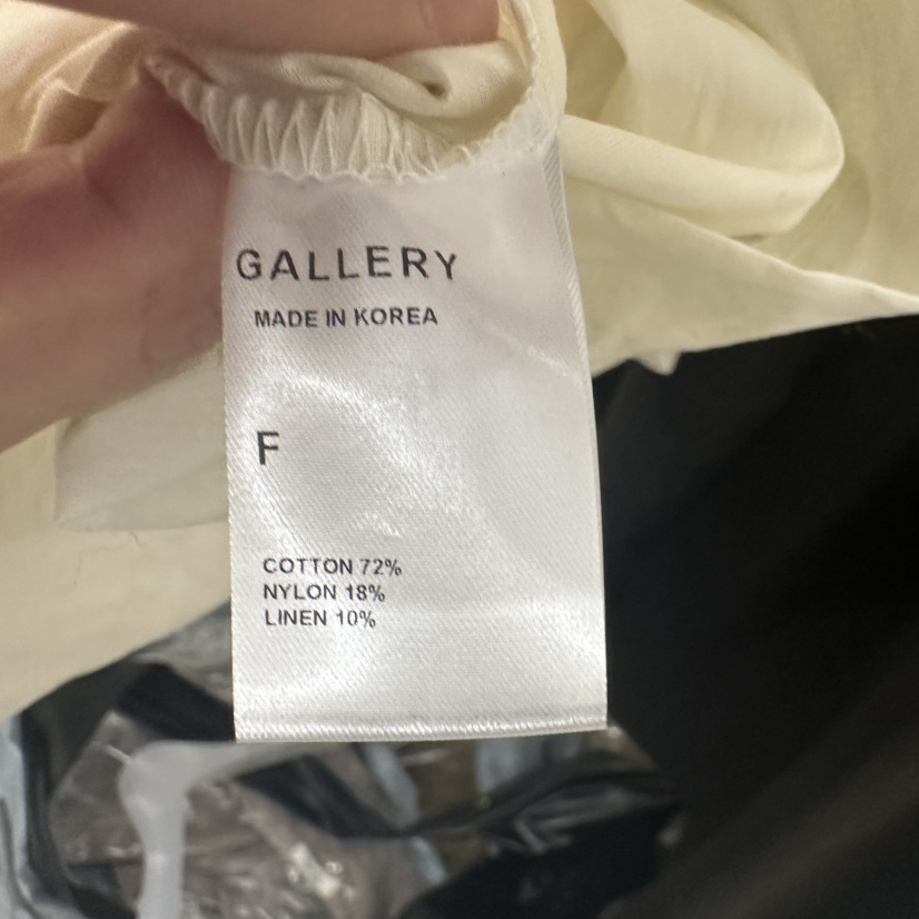 GALLERY-P韓國直郵㊣女士新款時尚熱賣真品25春夏襯衫蕾絲衫GALLERY襯衫/蕾絲衫