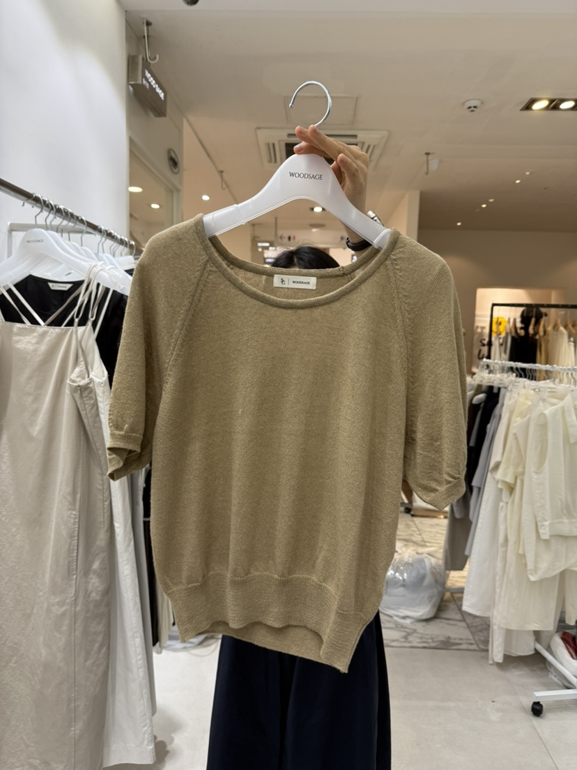 WOOD SAGE東大門㊣實拍女裝新品時尚熱賣人氣職業針織衫圓領WOOD SAGE針織衫圖色4