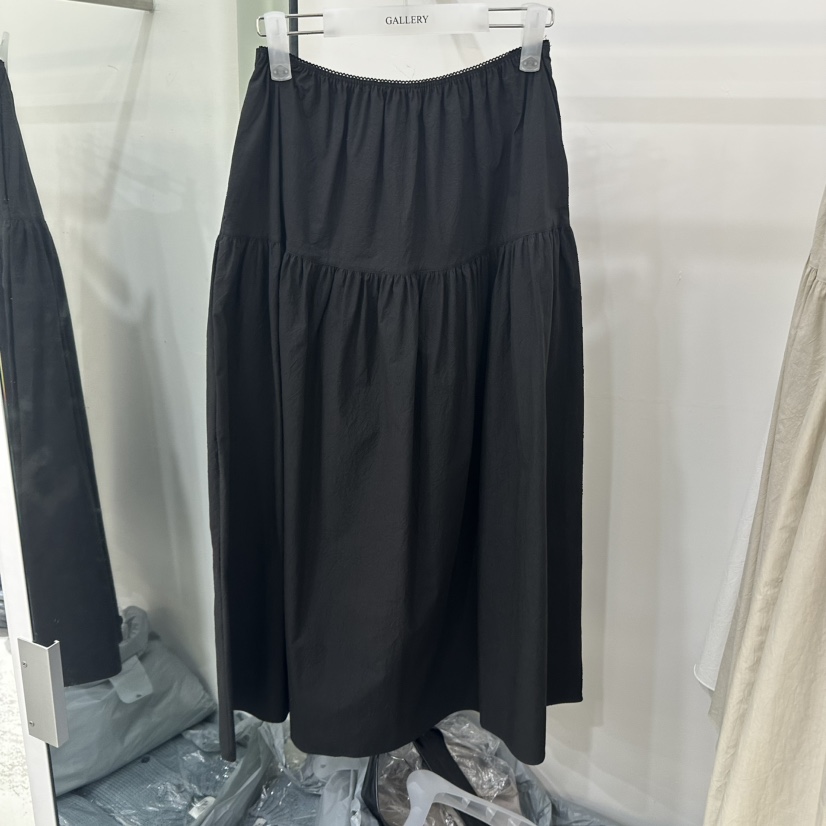 GALLERY-P韓國代購㊣女士新品人氣真品25春夏熱賣休閑長裙GALLERY長裙圖色3