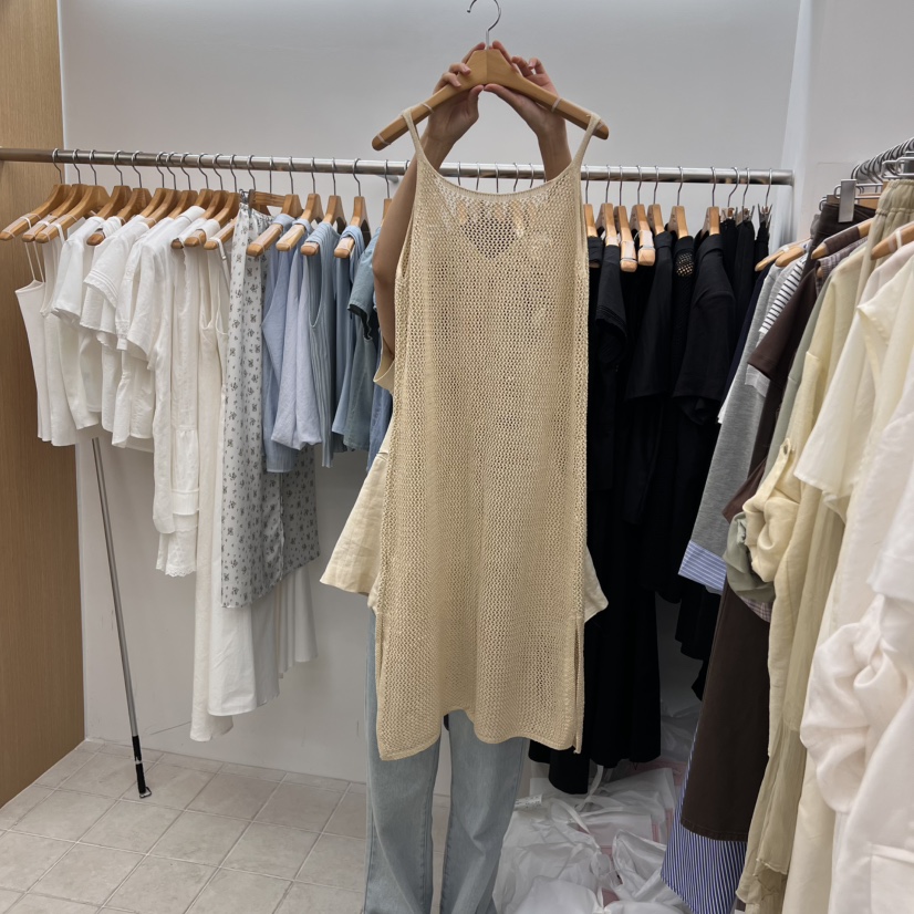 DRESS ROOM東大門㊣實拍女士新款真品休閑推薦人氣連衣裙綁帶DRESS ROOM連衣裙