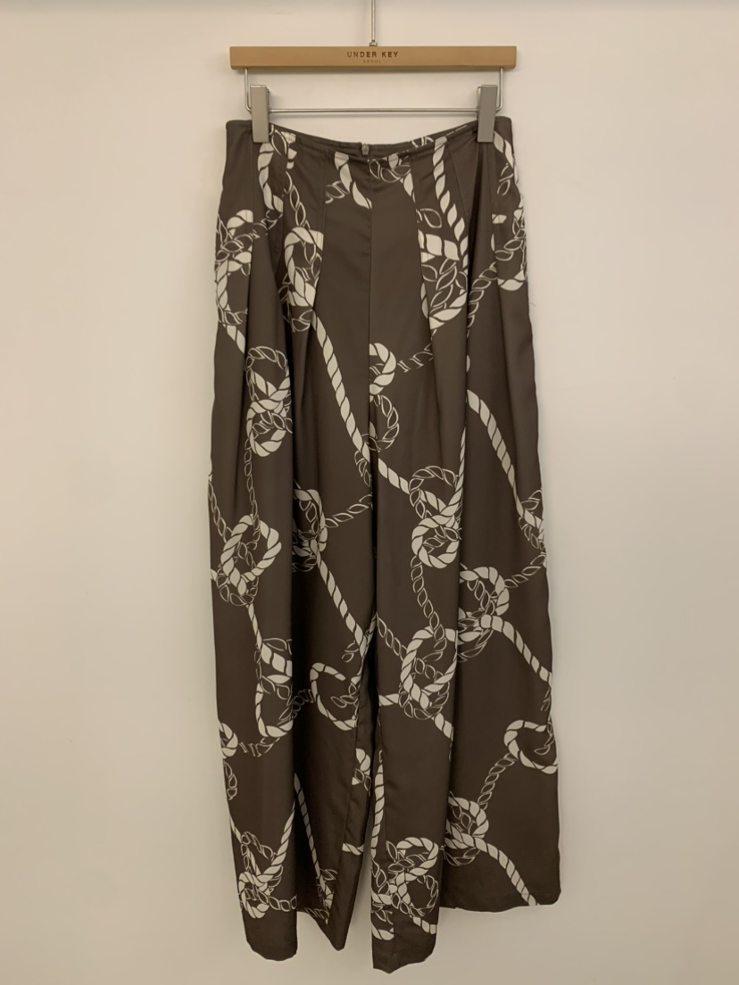 UNDER KEY東大門㊣直郵女裝新品真品25春夏時尚職業休閑褲UNDER KEY休閑褲圖色2