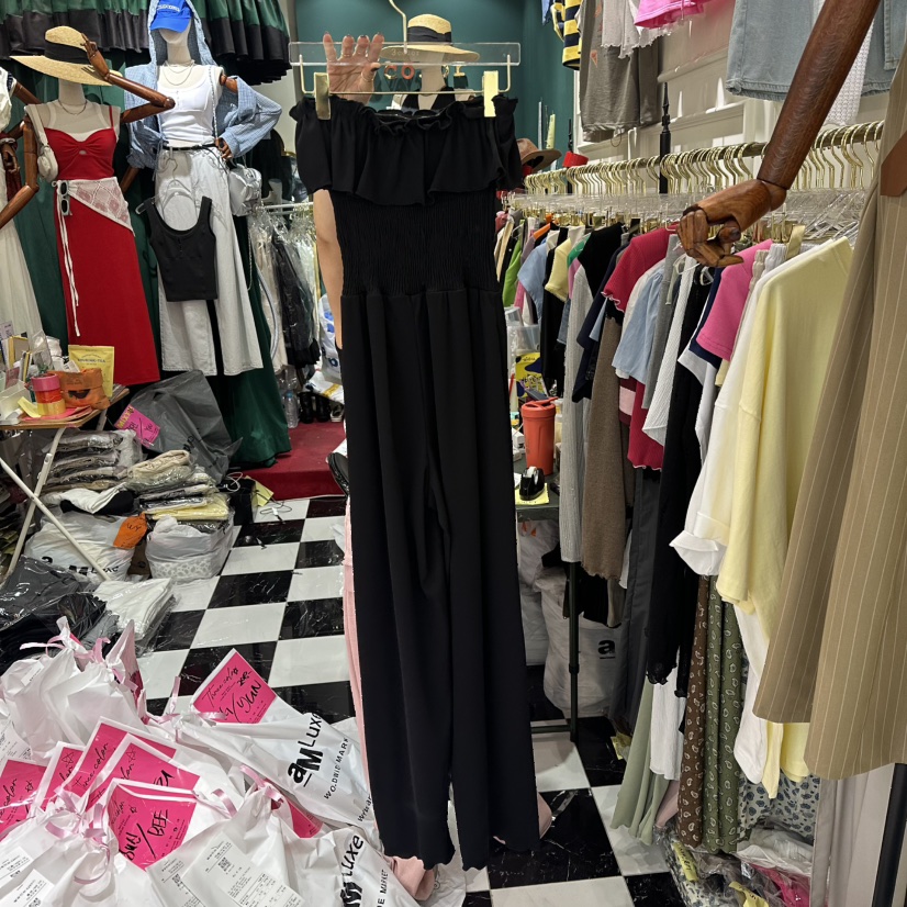 3COLOR東大門㊣直郵女士新品休閑連體褲Three color連體褲圖色3