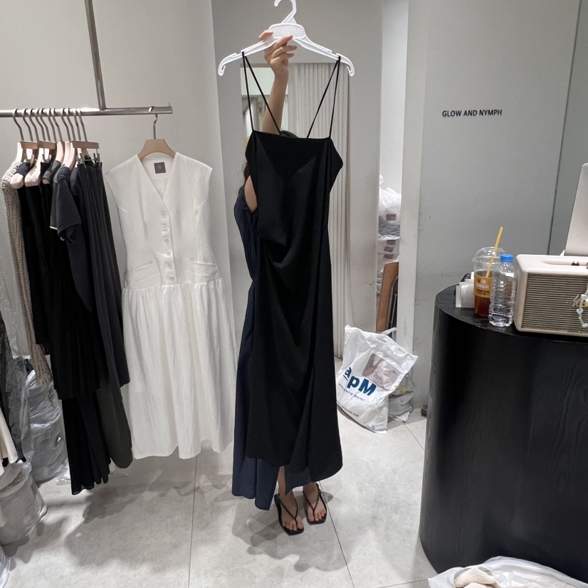 GLOW AND NYMPH東大門㊣直郵女裝新品休閑熱賣人氣連衣裙GLOW AND NYMPH連衣裙圖色2