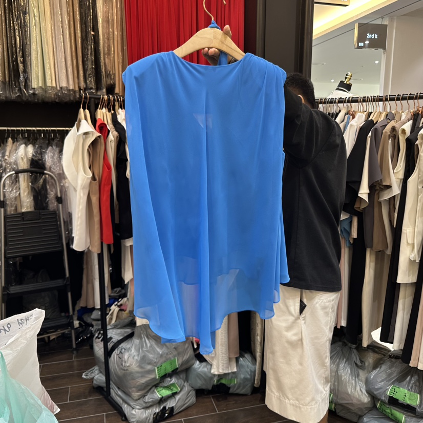 HERISH東大門㊣實拍女裝新品真品時尚吊帶背心含圍巾斗篷雪紡Herish吊帶/背心