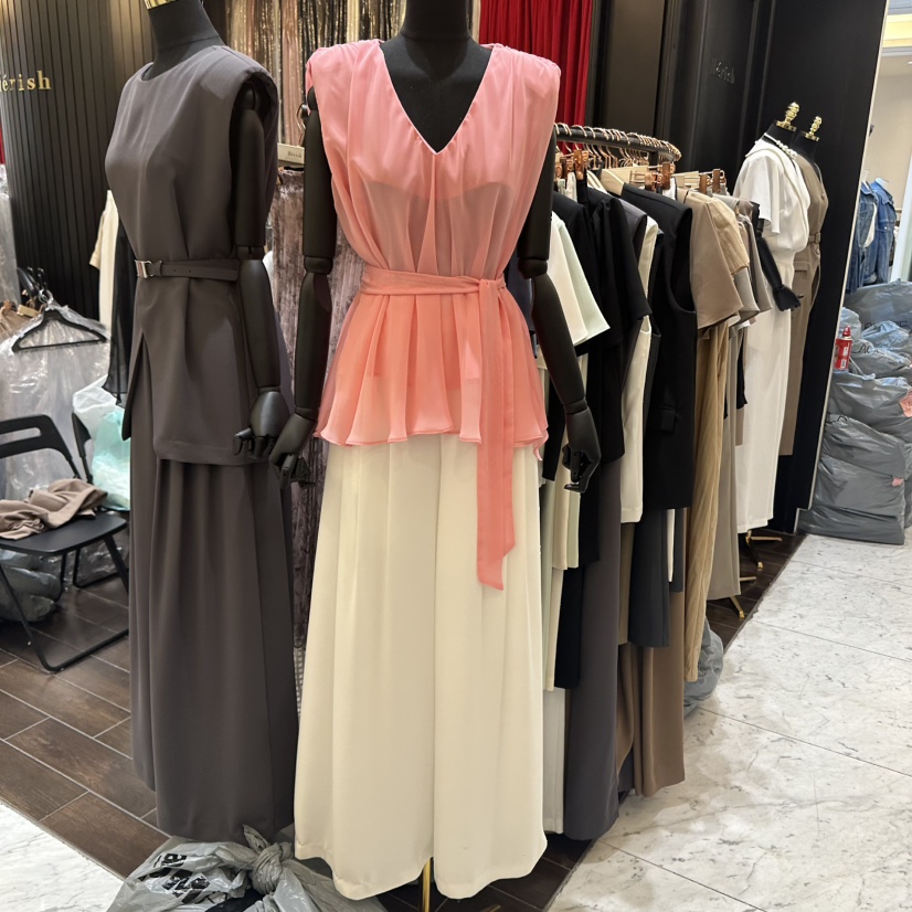 HERISH東大門㊣實拍女裝新品真品時尚吊帶背心含圍巾斗篷雪紡Herish吊帶/背心