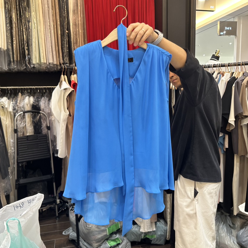 HERISH東大門㊣實拍女裝新品真品時尚吊帶背心含圍巾斗篷雪紡Herish吊帶/背心圖色4