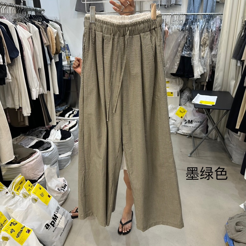 BILLION-L東大門㊣代購女士新品推薦真品職業25春夏休閑褲BILLION-L休閑褲圖色2