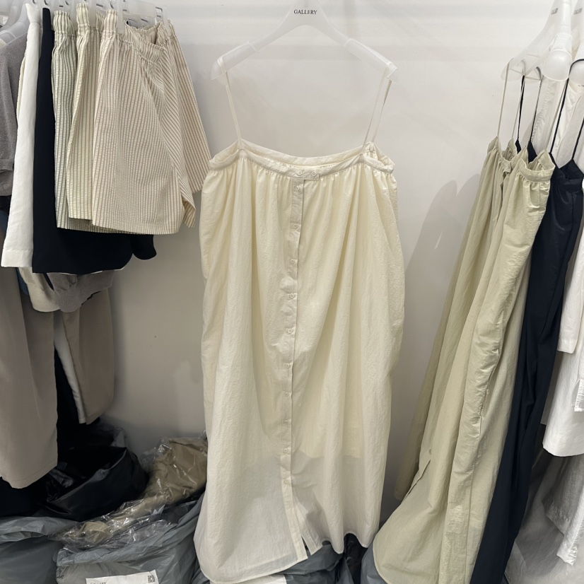 GALLERY-P東大門㊣代購女裝新品25春夏推薦人氣時尚連衣裙GALLERY連衣裙圖色1