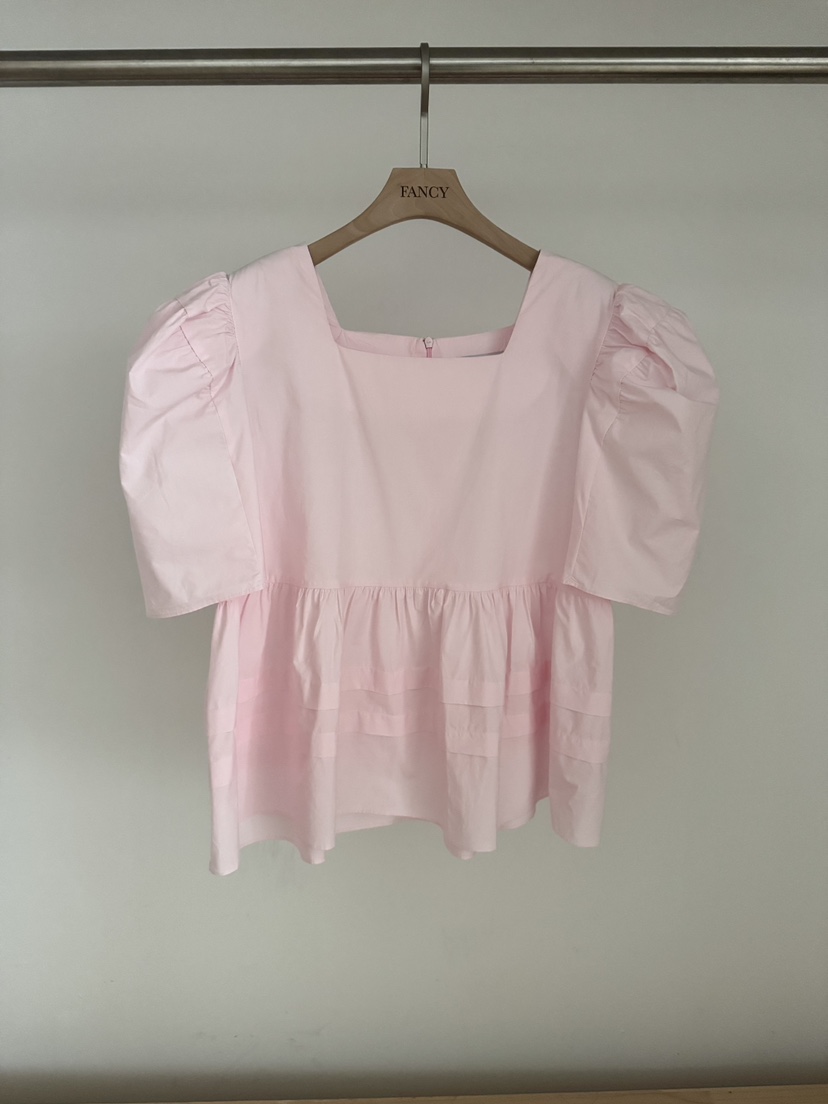SOMETHING-L東大門㊣直郵女士新品推薦休閑時尚襯衫蕾絲衫Something/FANCY襯衫/蕾絲衫圖色2