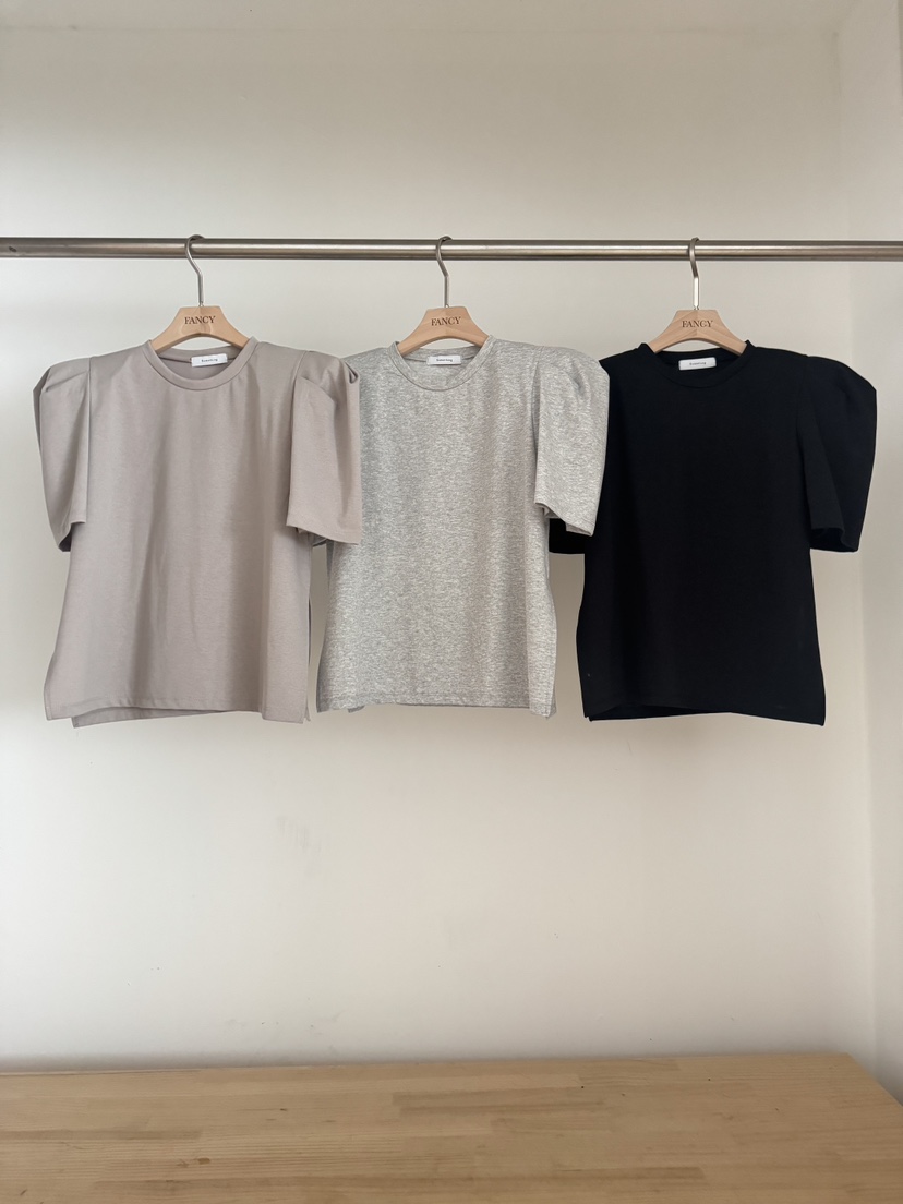 SOMETHING-L韓國代購㊣女裝新品25春夏職業推薦熱賣休閑T恤Something/FANCYT恤