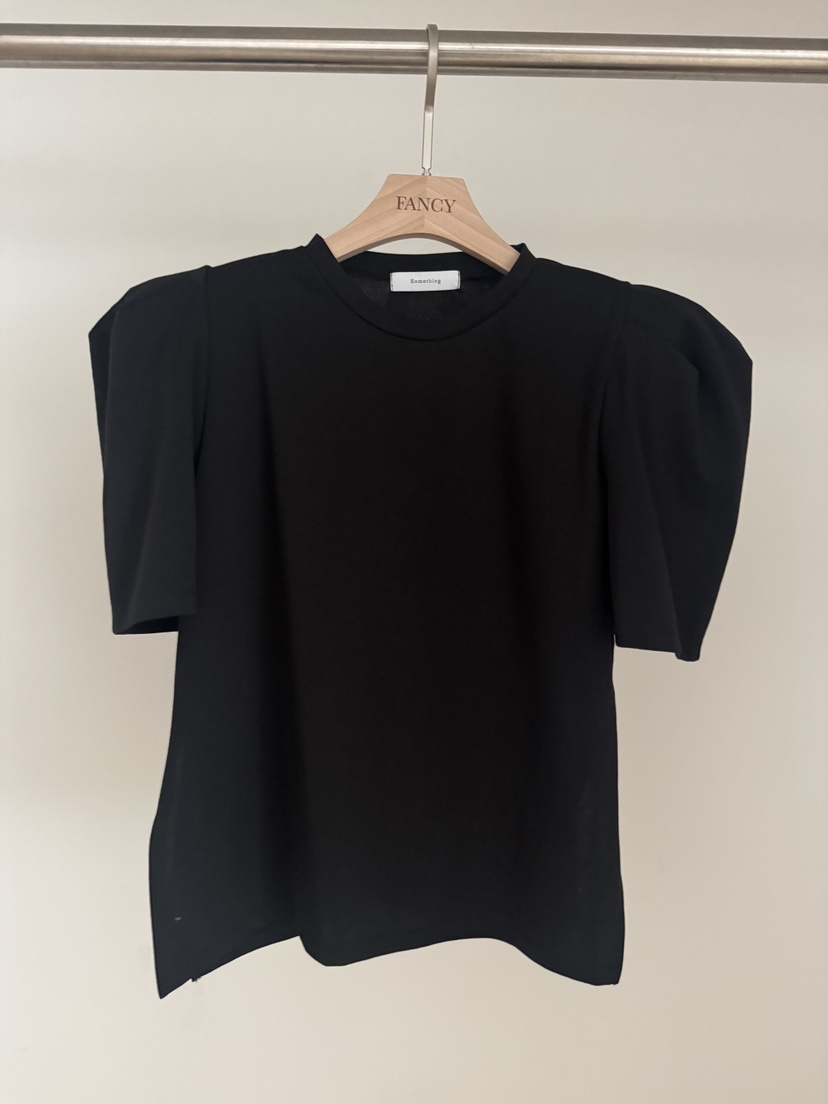 SOMETHING-L韓國代購㊣女裝新品25春夏職業推薦熱賣休閑T恤Something/FANCYT恤圖色3