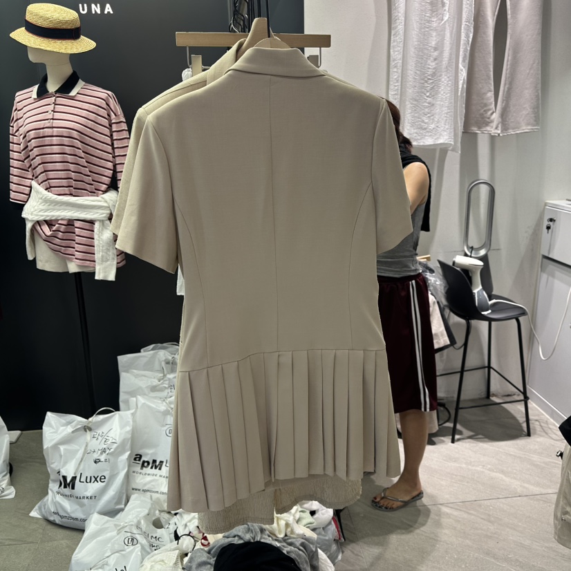 UNA/THE MAY韓國直郵㊣女士新款職業休閑25春夏真品人氣夾克THEMAY/UNA夾克