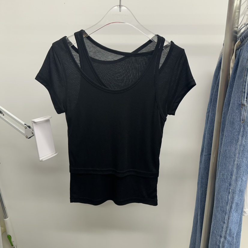 TOPDRESSING東大門㊣代購女士新款25春夏時尚真品熱賣推薦T恤TOPDRESSINGT恤圖色3