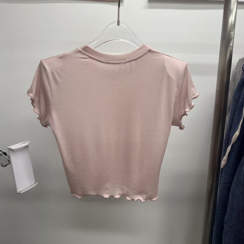 TOPDRESSING韓國直郵㊣女裝新款推薦真品人氣職業休閑25春夏T恤TOPDRESSINGT恤