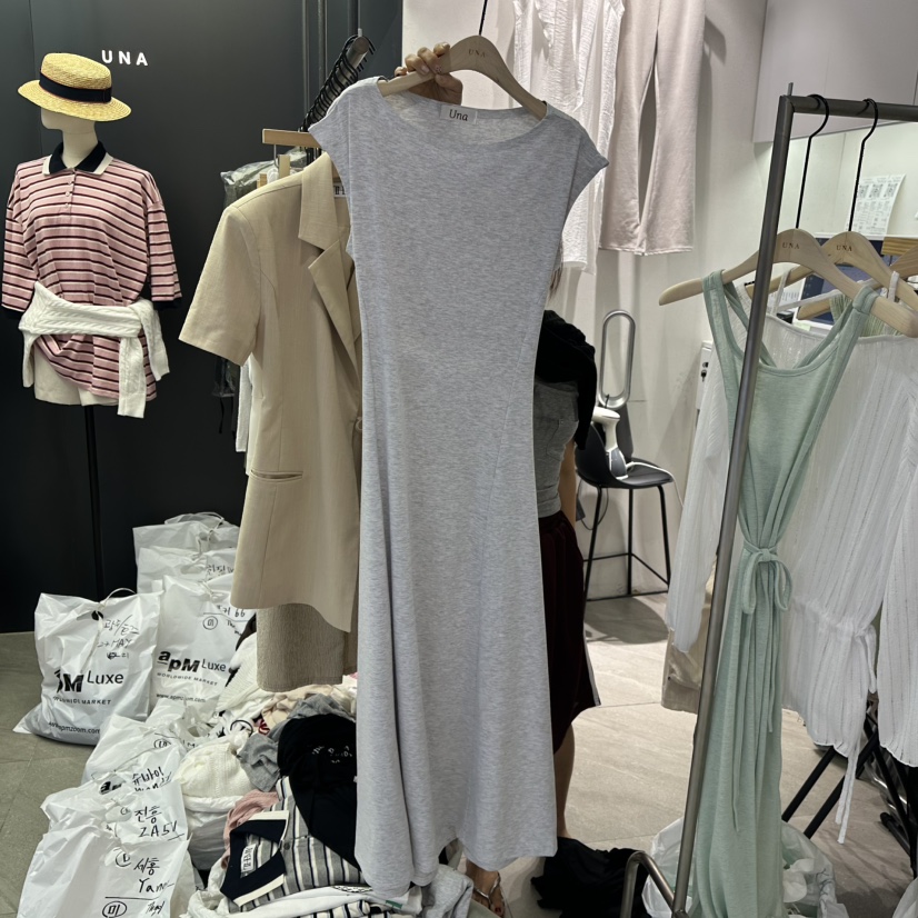 UNA/THE MAY韓國直郵㊣女士新品真品熱賣推薦人氣休閑連衣裙THEMAY/UNA連衣裙