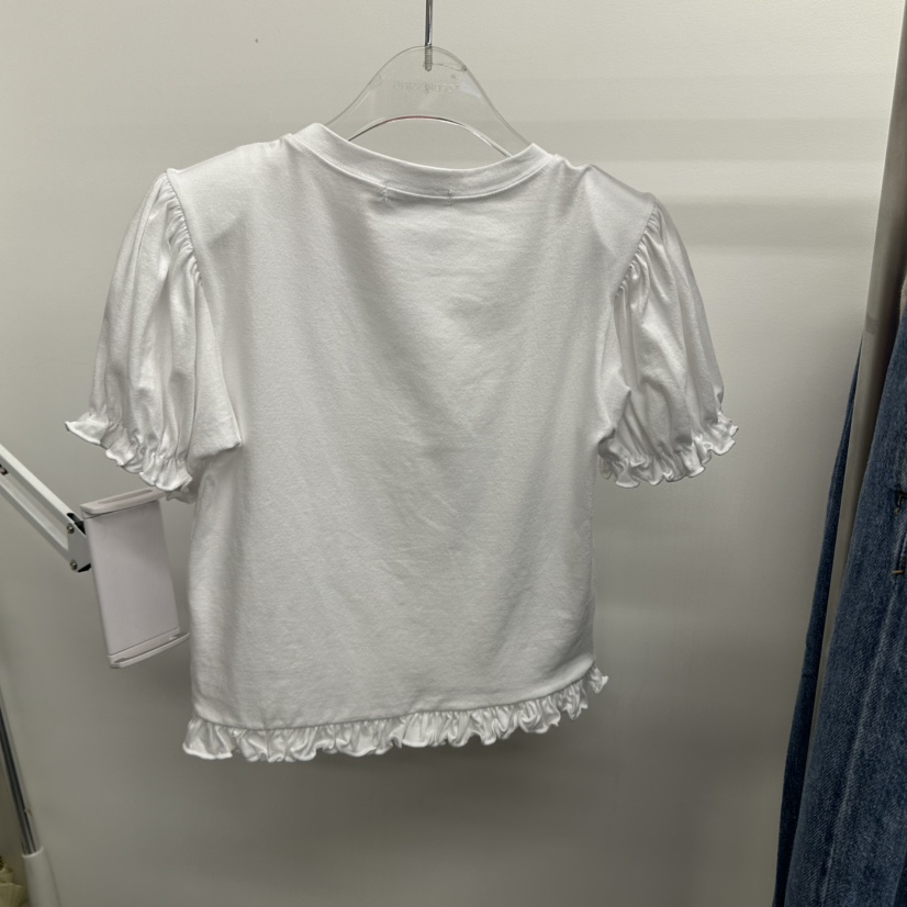 TOPDRESSING韓國代購㊣女士新品25春夏推薦熱賣休閑職業T恤TOPDRESSINGT恤