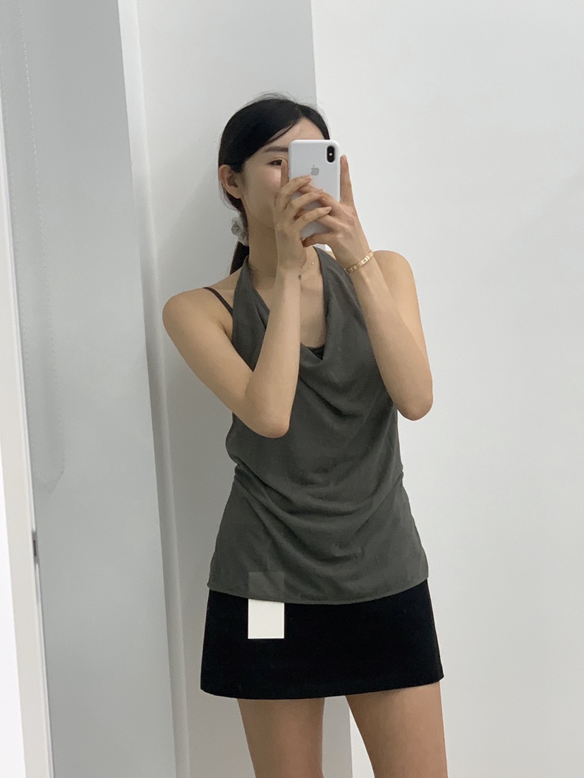 MEMOIRE東大門㊣直郵女士新品職業推薦人氣25春夏熱賣吊帶背心MEMOIRE吊帶/背心
