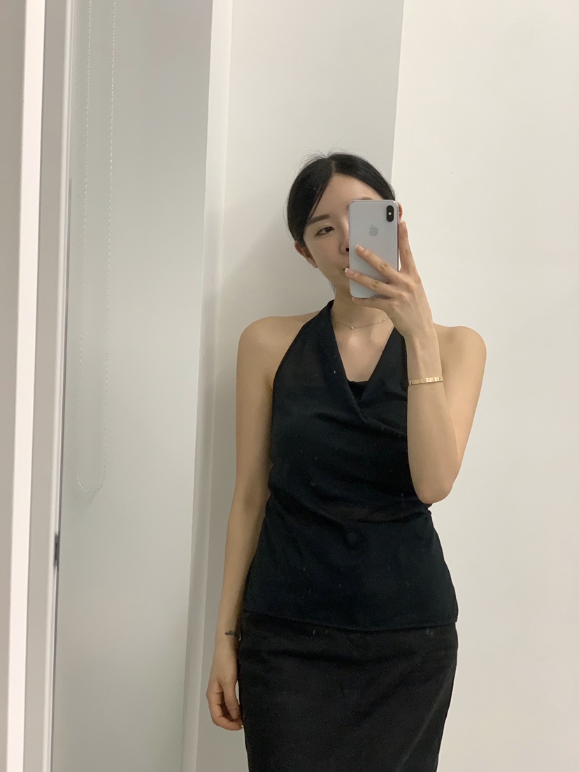 MEMOIRE東大門㊣直郵女士新品職業推薦人氣25春夏熱賣吊帶背心MEMOIRE吊帶/背心