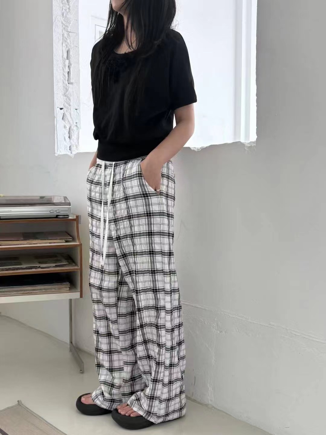BRILLIANT東大門㊣直郵女士新款休閑人氣真品熱賣推薦休閑褲BRILLIANT休閑褲