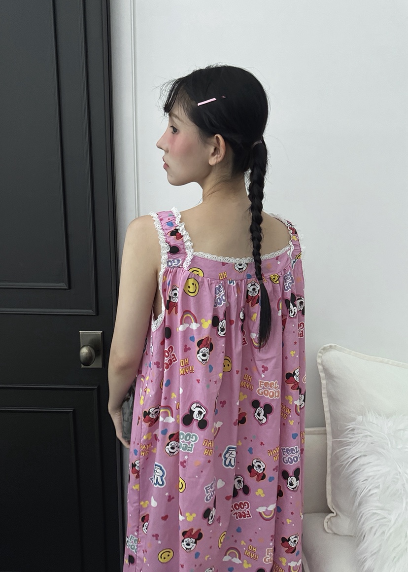 OURWAVE/OUR ROOM韓國代購㊣女裝新品熱賣25春夏時尚睡衣Our Wave/Our Room睡衣