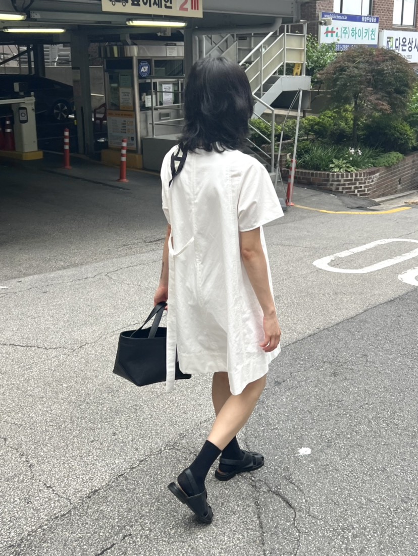MYOS韓國直郵㊣女裝新款休閑人氣時尚推薦真品熱賣連衣裙亞麻MYOS連衣裙