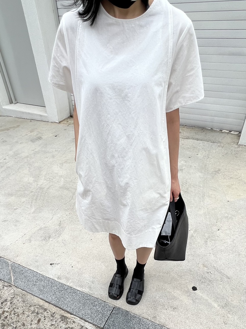 MYOS韓國直郵㊣女裝新款休閑人氣時尚推薦真品熱賣連衣裙亞麻MYOS連衣裙