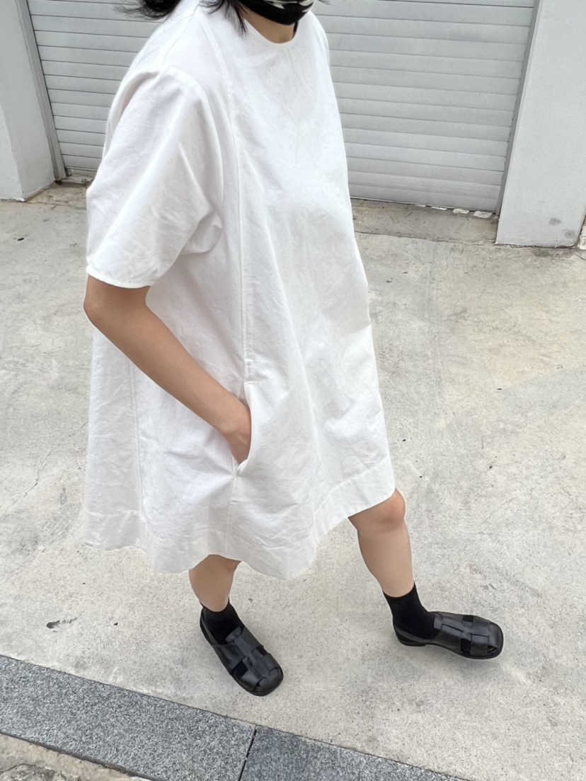 MYOS韓國直郵㊣女裝新款休閑人氣時尚推薦真品熱賣連衣裙亞麻MYOS連衣裙