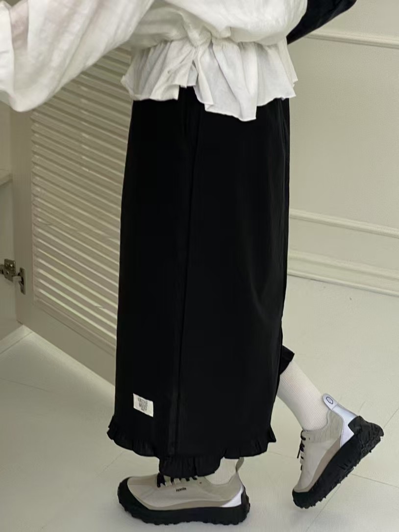 ONTHEMOOD東大門㊣實拍女裝新款時尚休閑真品熱賣職業25春夏長裙RIPPLE長裙