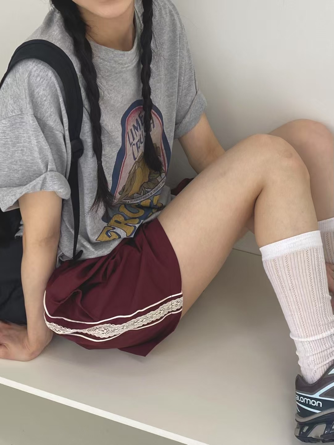 ONTHEMOOD東大門㊣實拍女士新款休閑職業真品時尚熱賣25春夏短褲RIPPLE短褲