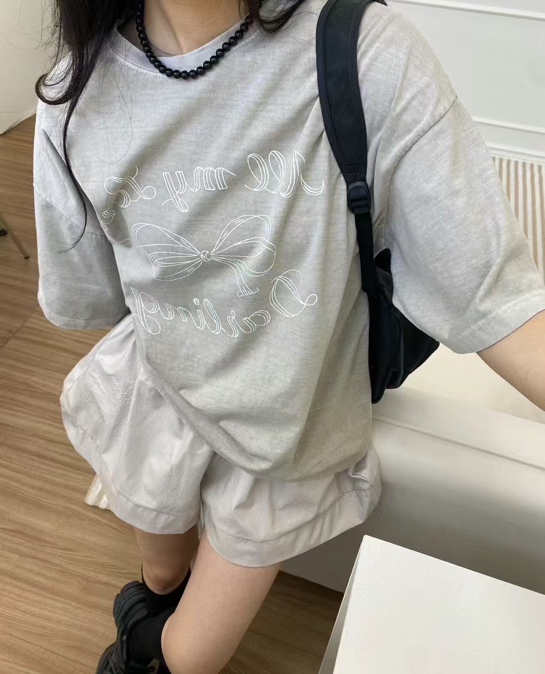 ONTHEMOOD東大門㊣代購女裝新品真品時尚推薦25春夏職業T恤RIPPLET恤圖色2