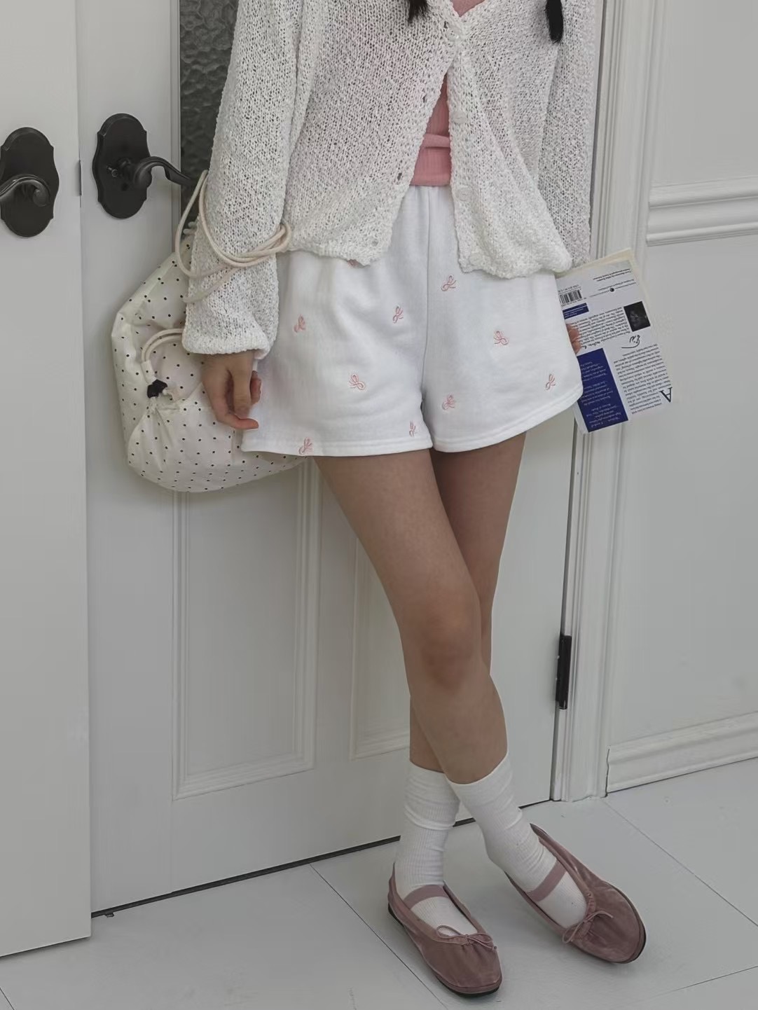 ONTHEMOOD東大門㊣直郵女裝新款25春夏熱賣時尚人氣推薦短褲RIPPLE短褲