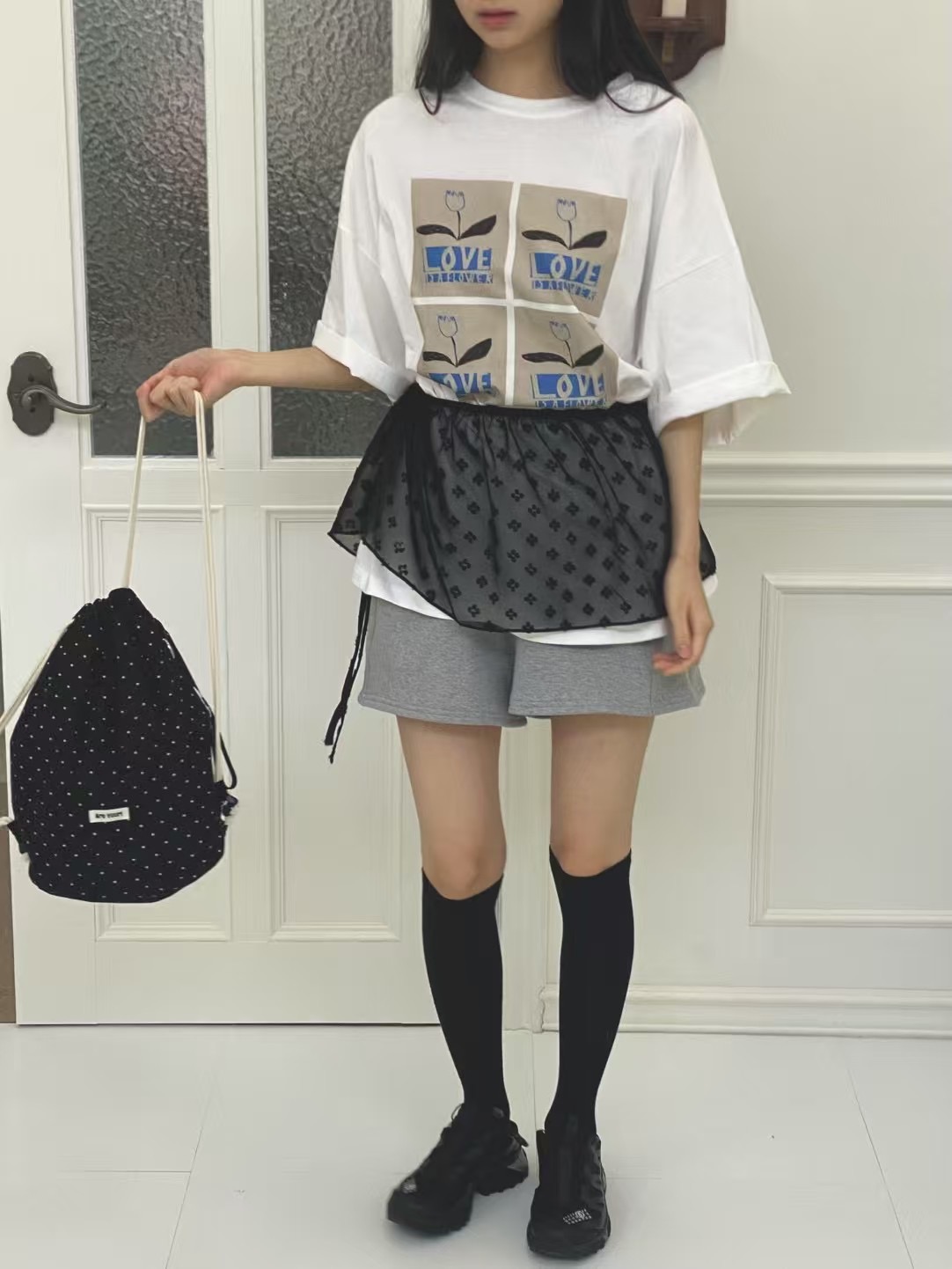 ONTHEMOOD東大門㊣直郵女裝新款熱賣真品人氣25春夏推薦T恤RIPPLET恤