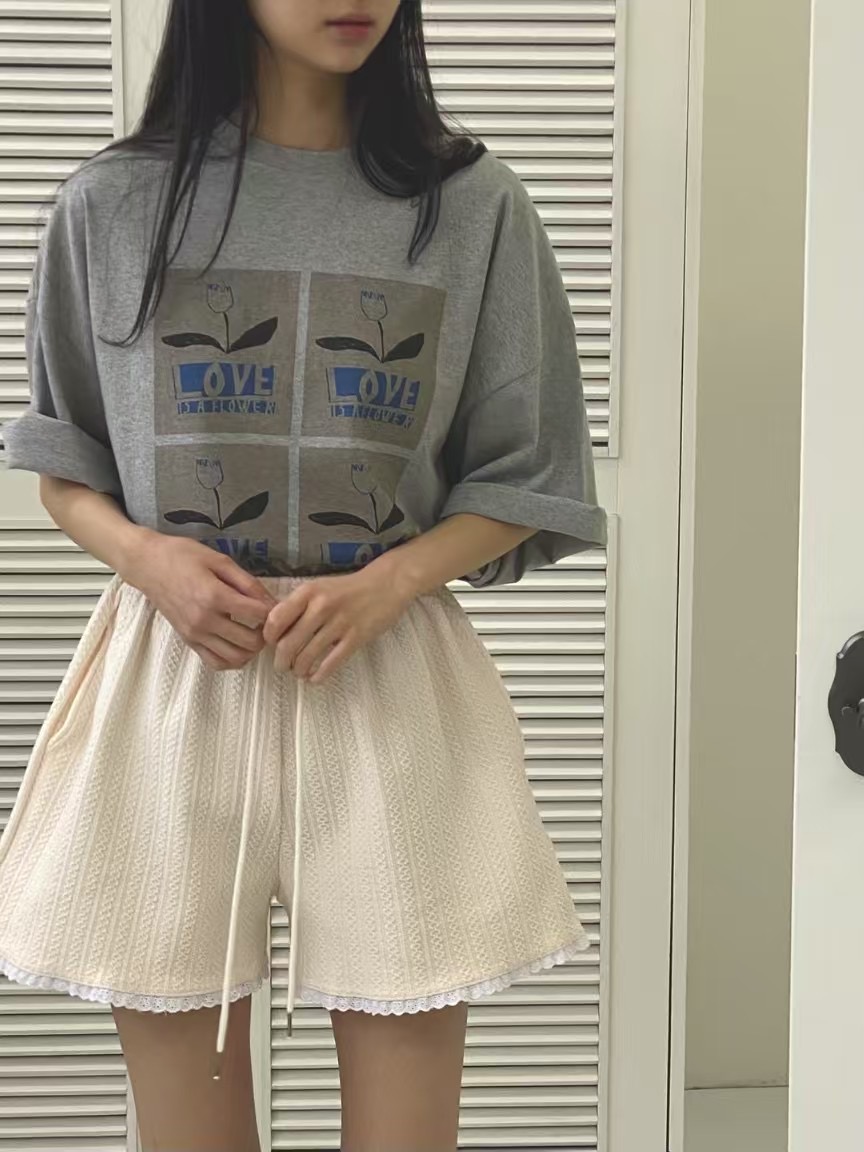 ONTHEMOOD東大門㊣直郵女裝新款熱賣真品人氣25春夏推薦T恤RIPPLET恤圖色2