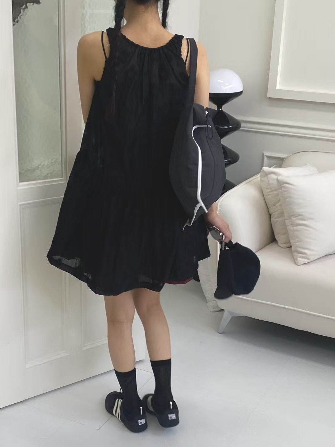 ONTHEMOOD東大門㊣代購女士新品25春夏人氣休閑推薦職業連衣裙RIPPLE連衣裙