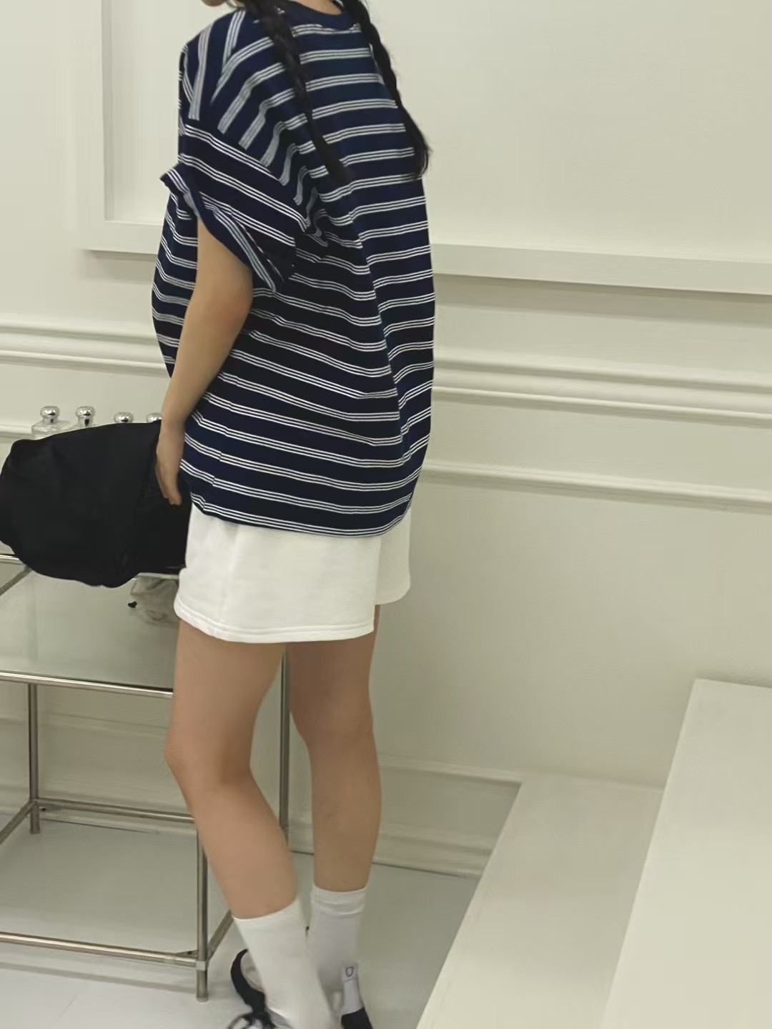 ONTHEMOOD東大門㊣代購女士新品人氣25春夏推薦休閑時尚T恤RIPPLET恤